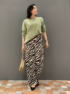 YUKA MAKINOさん(レディース・158cm)の秋コーディネート