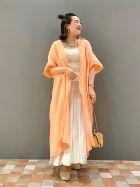 YUKA MAKINOさん(レディース・158cm)の春コーディネート