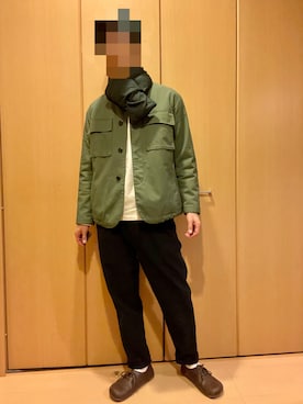 「STILL BY HAND（スティルバイハンド）のアイテム（ジャケット/アウター）」を使った、Ⓜ️itsuさん（メンズ・170cm）の冬コーディネート