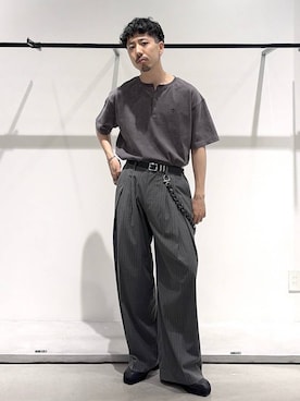 ウエノ シンヤさん(メンズ・176cm)の夏コーディネート