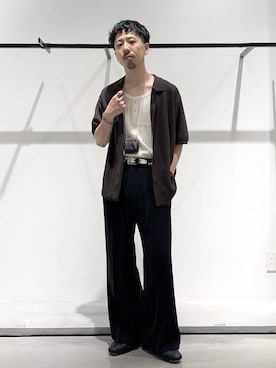 ウエノ シンヤさん（メンズ・176cm）の春コーディネート