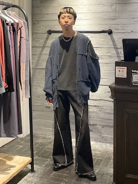 ウェーブフリンジデニムパンツ 楽天市場】【UNDERGROUND MODE】ウェーブフリンジデニムパンツ