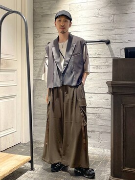 ウエノ シンヤさん（メンズ・176cm）の夏コーディネート