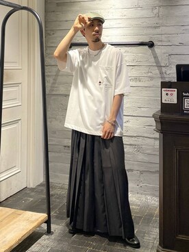 「アイテム（アクセサリー）」を使った、ウエノ シンヤさん（メンズ・176cm・20代）の夏コーディネート