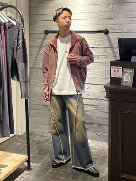 ウェーブフリンジデニムパンツ 楽天市場】【UNDERGROUND MODE】ウェーブフリンジデニムパンツ