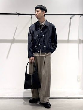 ウエノ シンヤさん（メンズ・176cm）の春コーディネート