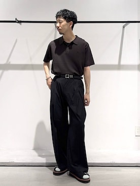 「リラックス」｜ウエノ シンヤさん（メンズ・176cm）の春コーディネート