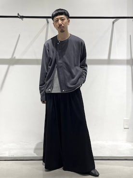 「HARE（ハレ）の【MADE IN JAPAN】ツイストリング(HARE)（リング）」を使った、ウエノ シンヤさん（メンズ・176cm）の冬コーディネート