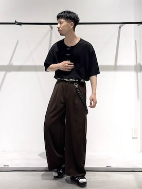 ウエノ シンヤさん(メンズ・176cm)の春コーディネート