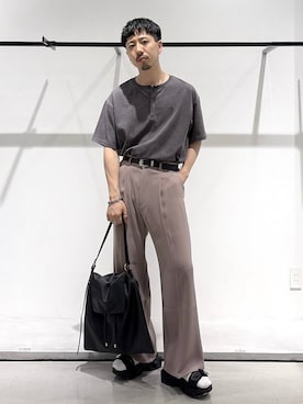 ウエノ シンヤさん(メンズ・176cm)の春コーディネート