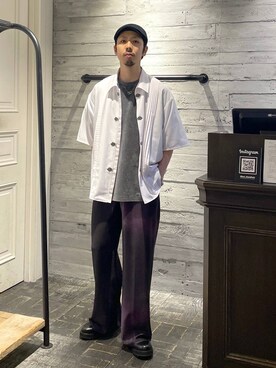 ウエノ シンヤさん(メンズ・176cm)の夏コーディネート