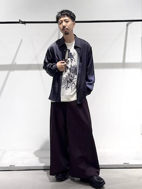 ウエノ シンヤさん(メンズ・176cm)の秋コーディネート