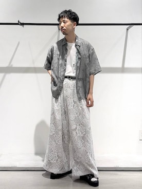 ウエノ シンヤさん（メンズ・176cm）の春コーディネート