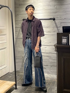 「アイテム（アクセサリー）」を使った、ウエノ シンヤさん（メンズ・176cm・20代）の夏コーディネート