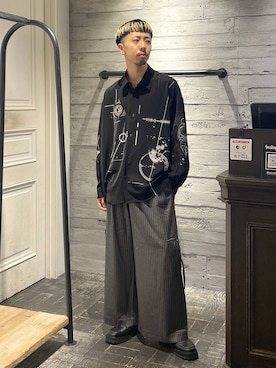 ウエノ シンヤさん（メンズ・176cm）の秋コーディネート