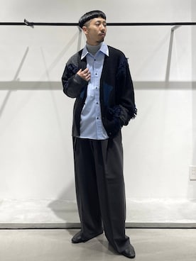 「アイテム（リング）」を使った、ウエノ シンヤさん（メンズ・176cm・20代）の秋コーディネート