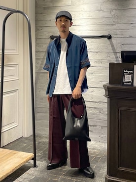 ウエノ シンヤさん(メンズ・176cm)の夏コーディネート