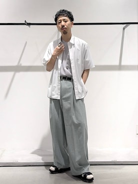 ウエノ シンヤさん（メンズ・176cm）の春コーディネート