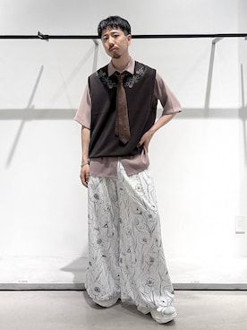 ウエノ シンヤさん（メンズ・176cm）の春コーディネート