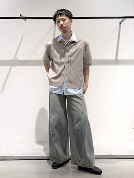 ウエノ シンヤさん（メンズ・176cm）の春コーディネート