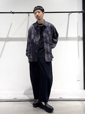 「HARE（ハレ）のアイテム（リング）」を使った、ウエノ シンヤさん（メンズ・176cm）の秋コーディネート