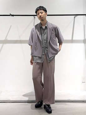 ウエノ シンヤさん(メンズ・176cm)の春コーディネート