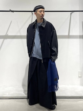 「アイテム（リング）」を使った、ウエノ シンヤさん（メンズ・176cm・20代）の秋コーディネート