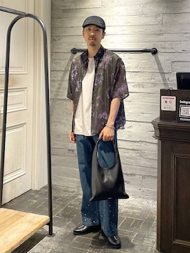 ウエノ シンヤさん(メンズ・176cm)の夏コーディネート
