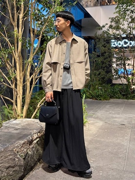 ウエノ シンヤさん(メンズ・176cm)の春コーディネート