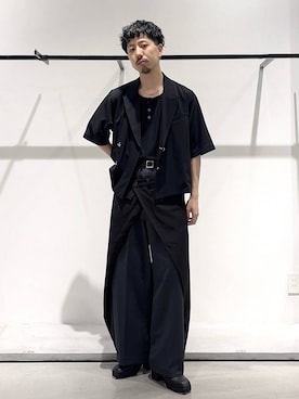 「リラックス」｜ウエノ シンヤさん（メンズ・176cm）の春コーディネート