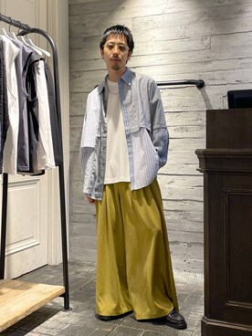 ウエノ シンヤさん(メンズ・176cm)の春コーディネート