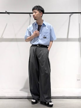 ウエノ シンヤさん(メンズ・176cm)の春コーディネート