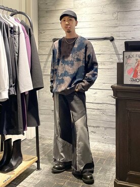 「アイテム（その他シューズ）」を使った、ウエノ シンヤさん（メンズ・176cm・20代）の秋コーディネート
