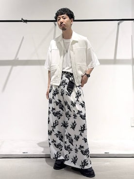 ウエノ シンヤさん(メンズ・176cm)の夏コーディネート