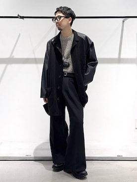 ウエノ シンヤさん（メンズ・176cm）の秋コーディネート