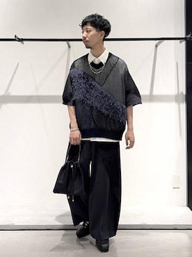 ウエノ シンヤさん（メンズ・176cm）の春コーディネート