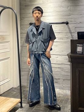 「アイテム（アクセサリー）」を使った、ウエノ シンヤさん（メンズ・176cm・20代）の夏コーディネート