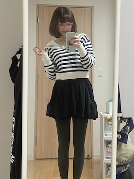 「jouetie（ジュエティ）のアイテム」を使った、Klara さん（骨格ウェーブ・レディース・174cm）の春コーディネート