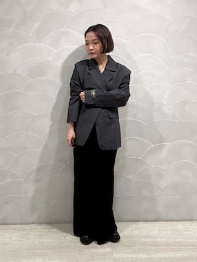 「URBAN RESEARCH（アーバンリサーチ）のdecor『デコール』　石のネックレス（ネックレス）」を使った、JINさん（レディース・155cm）の夏コーディネート