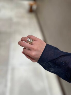 「URBAN RESEARCH（アーバンリサーチ）のアイテム（リング）」を使った、JINさん（レディース・155cm）の夏コーディネート