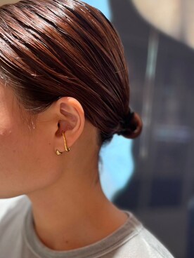 「URBAN RESEARCH（アーバンリサーチ）のアイテム（ピアス（両耳用））」を使った、JINさん（レディース・155cm）の夏コーディネート