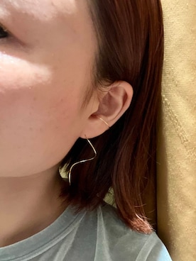 「URBAN RESEARCH（アーバンリサーチ）のアイテム（ピアス（両耳用））」を使った、JINさん（レディース・155cm）の夏コーディネート