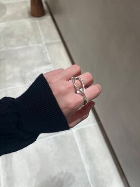 「URBAN RESEARCH（アーバンリサーチ）のアイテム（リング）」を使った、JINさん（レディース・155cm）の冬コーディネート