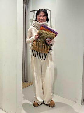 「アイテム（その他シューズ）」を使った、JINさん（レディース・155cm）の秋コーディネート