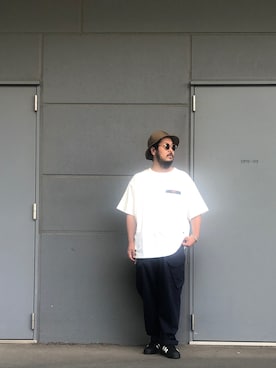 「THE FACTORY MADE（ザ ファクトリー メイド）のアイテム」を使った、omata takayaさん（メンズ・172cm）の夏コーディネート