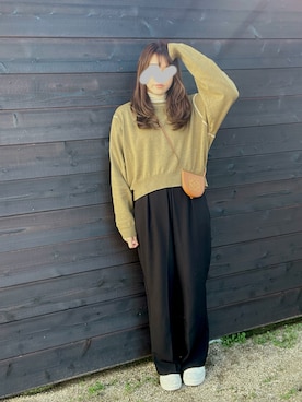 eicoさん（レディース・159cm）の冬コーディネート