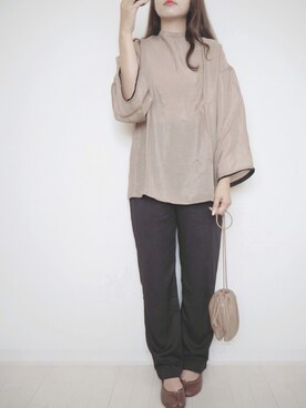 eicoさん（レディース・159cm）の秋コーディネート