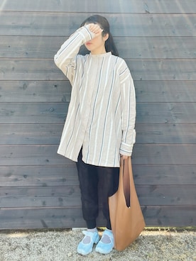 「ごきげんウィーク」｜「アイテム（スニーカー）」を使った、eicoさん（レディース・159cm）の春コーディネート