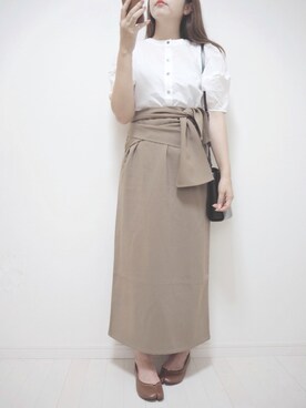 eicoさん（レディース・159cm）の夏コーディネート