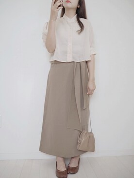 eicoさん（レディース・159cm）の夏コーディネート